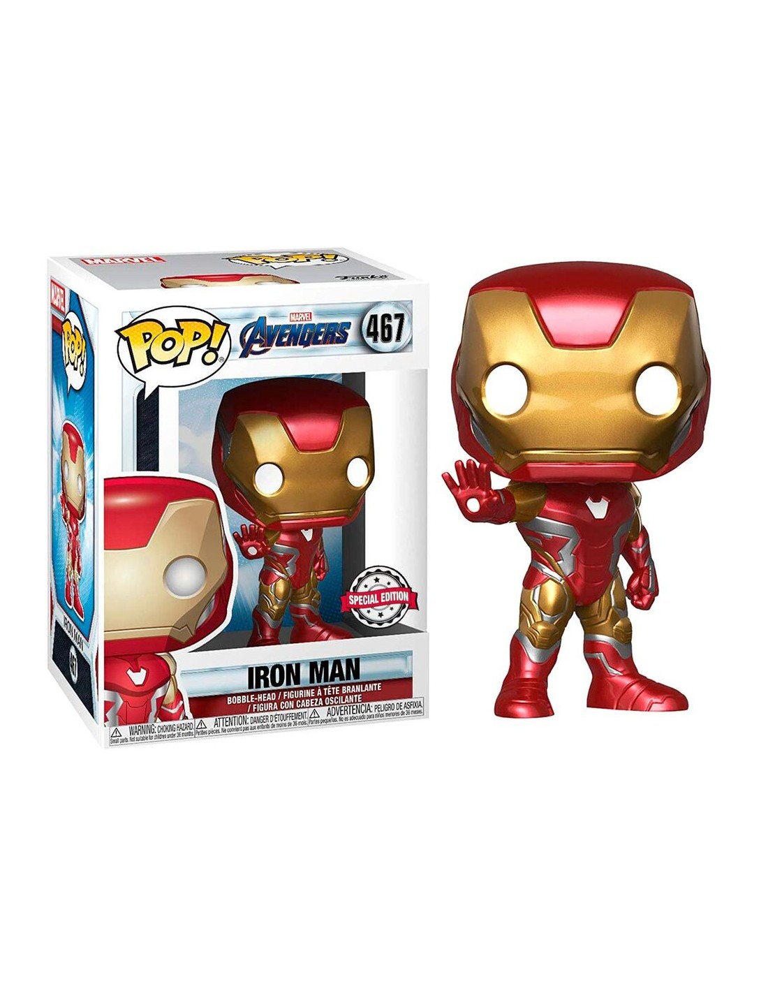Funko Pop! Iron Man Exclusivo - Marvel: Avengers Endgame
