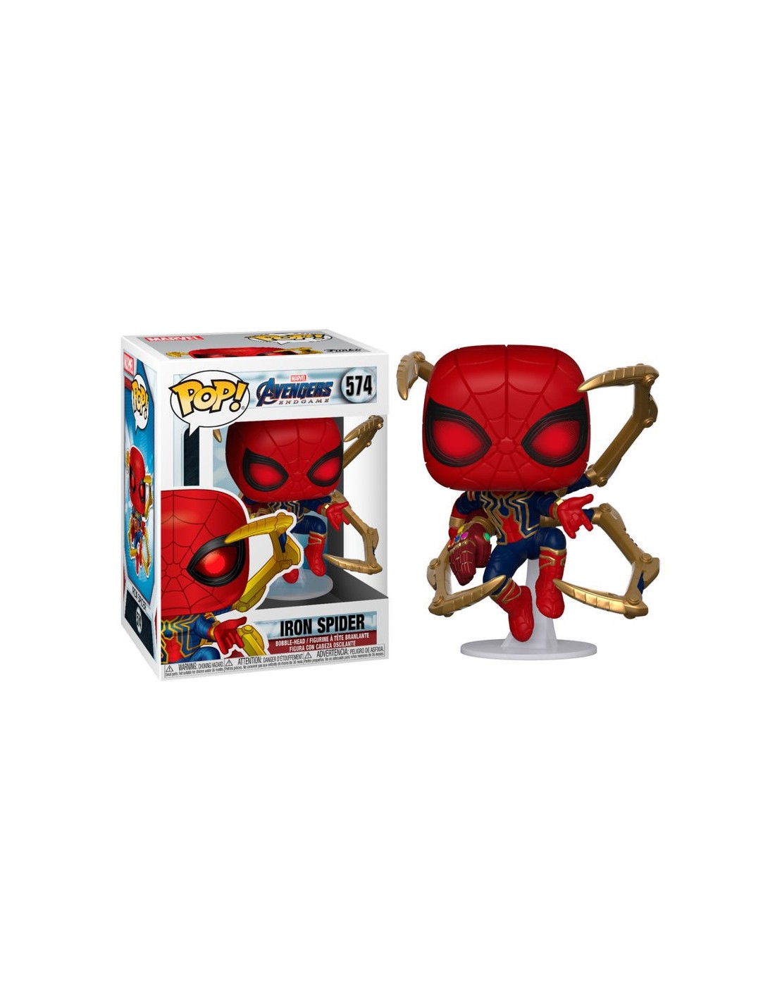 Figura Funko Iron Spider Man Spiderman Marvel Muñeco Juguete