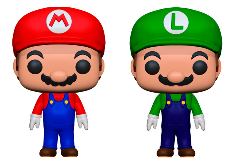 Funkos personalizados Mario Bros
