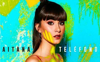 Idea de Funko de Aitana inspirada en la portada del disco Teléfono