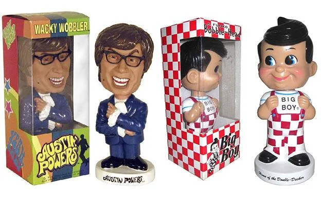 Big Boy y Austin Powers, las primeras figuras de la historia de Funko