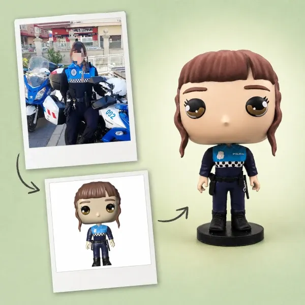 funko de policier